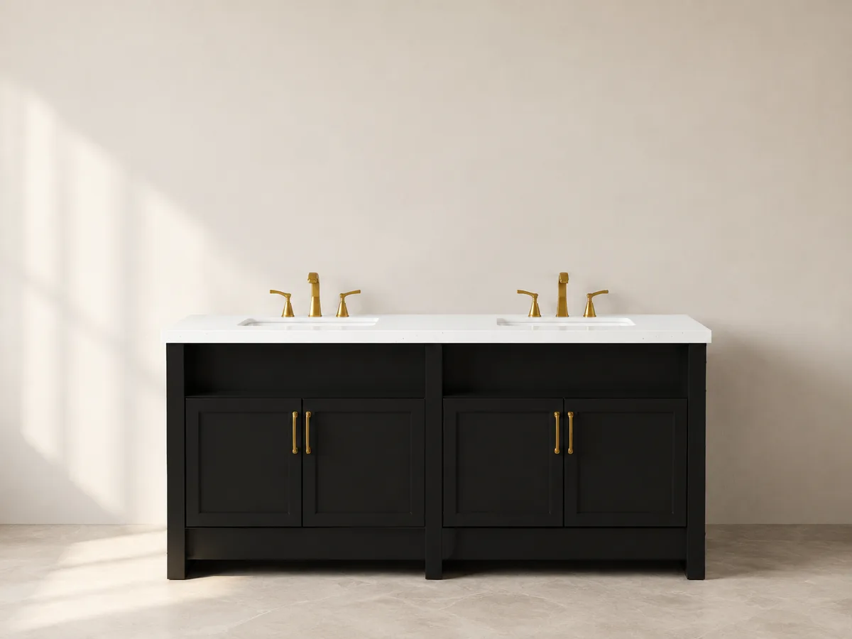 Montauk bathroom vanity cabinet, reference image