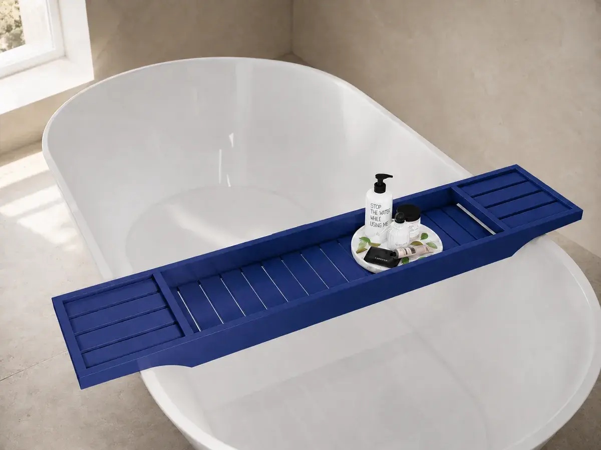 Tub Tray, Blue, illustrative finish preview, reference configuration