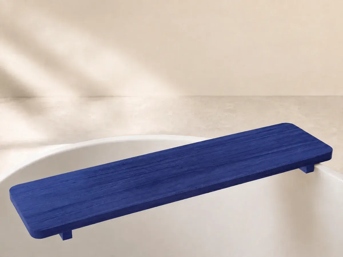 Tub Caddy, Blue, illustrative finish preview, reference configuration
